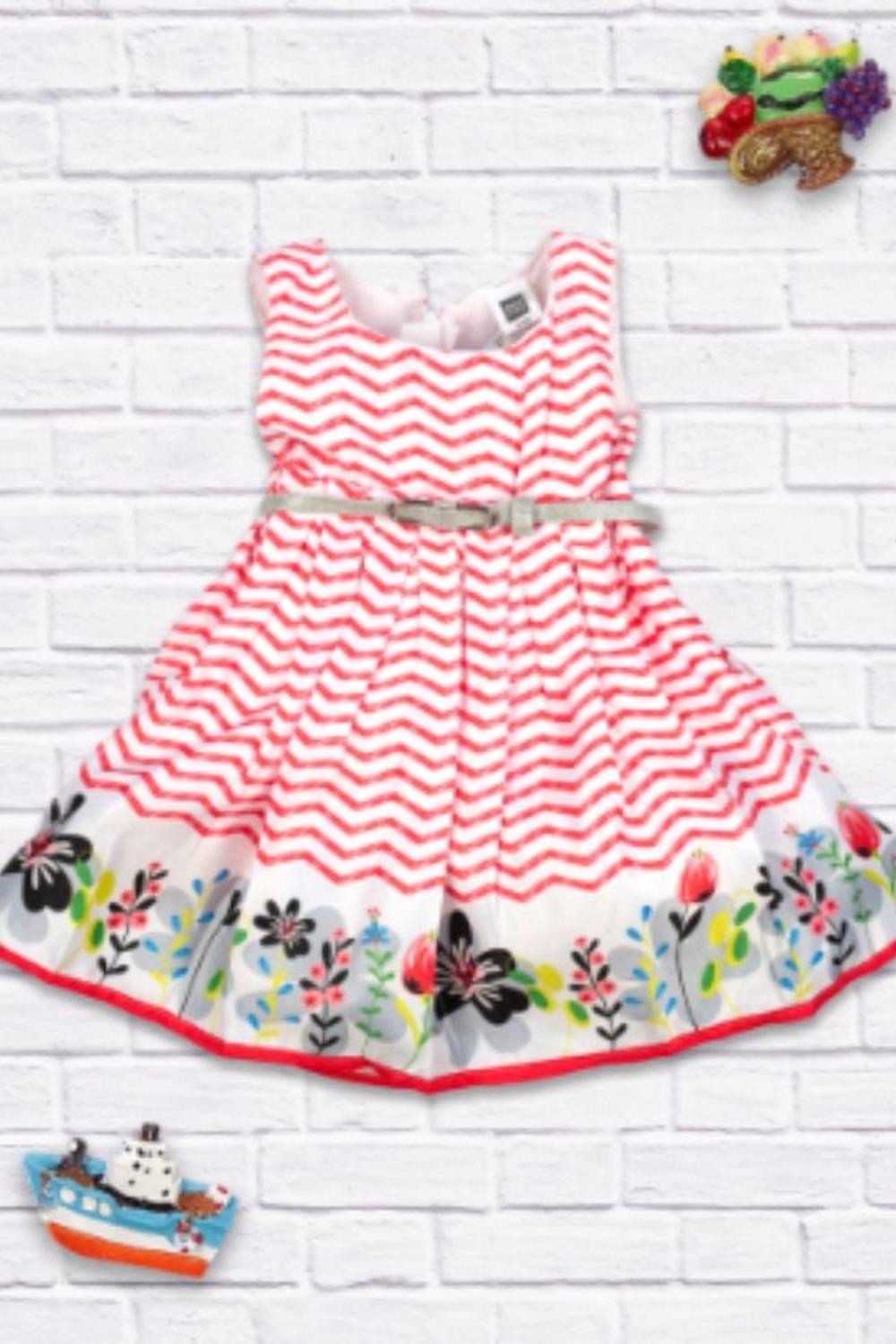 Mee Mee Girls Party Frock (Red)
